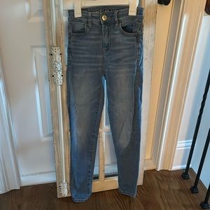 American Eagle Next Level Stretch Hi-Rise Jegging Size 000 Short